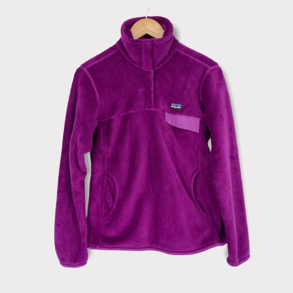 Patagonia Sweaters Patagonia Magenta Retool Snapt Fleece Polartec